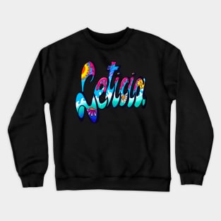 Leticia 2 The top 10 best Personalized Custom Name gift ideas for Leticia girls and women Crewneck Sweatshirt